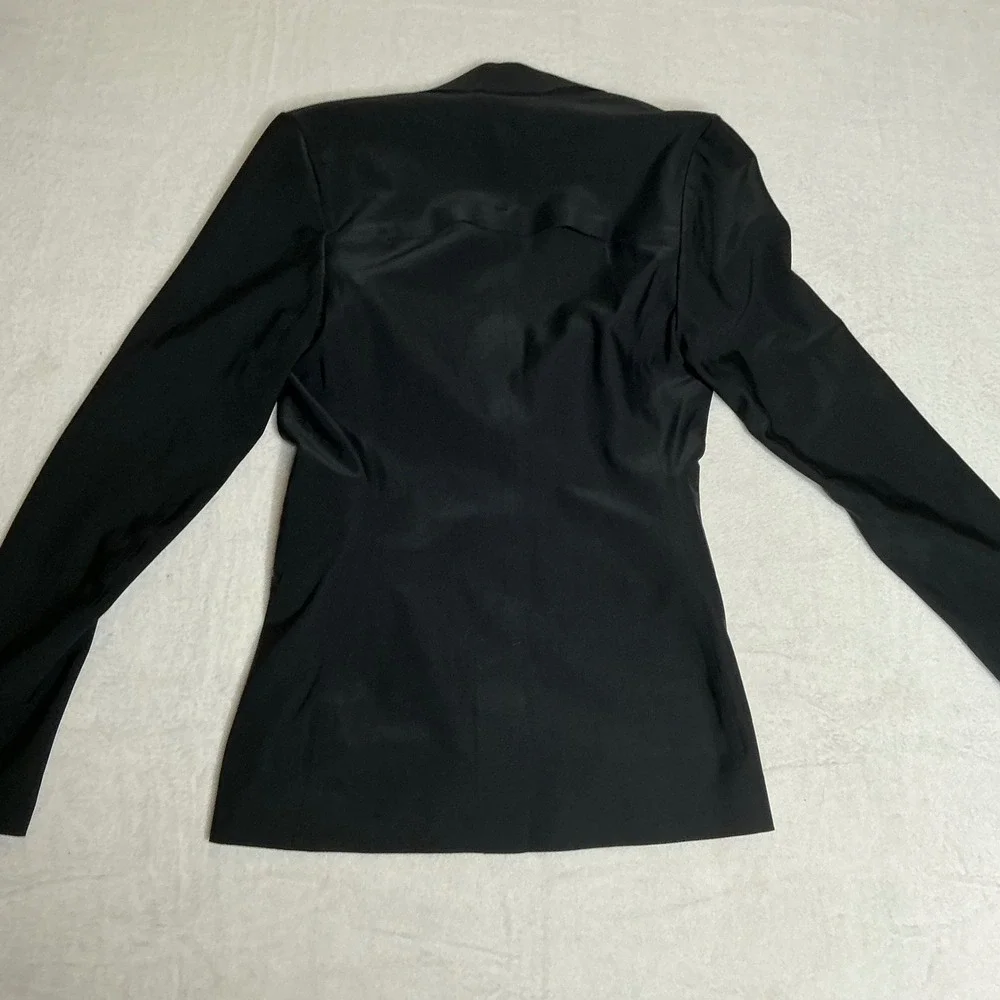 Athleta Women's Size 0 Interstellar Blazer Black Lightweight